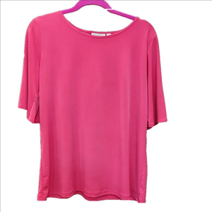 SUSAN GRAVER PINK TOP